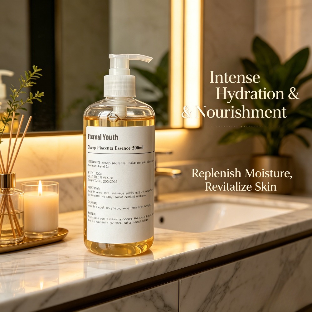 Placenta Extract Serum - 500 مل من سائل خلاصة المشيمة