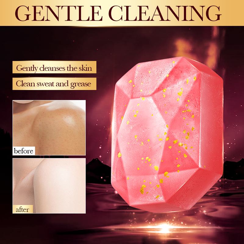 صابون يدوي الصنع بورق الذهب ال - مراجعة Luxury Skincare Essential وسعره