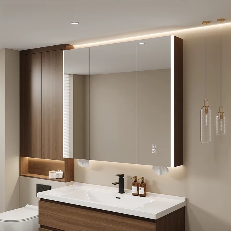 خزانة حمام فاخرة بتصميم عصري،  - مراجعة Luxury Skincare Design وسعره